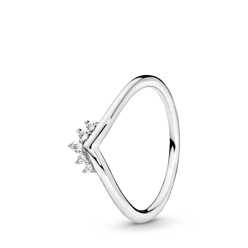 Anel Chevron Coroa Brilhante - aphrodite