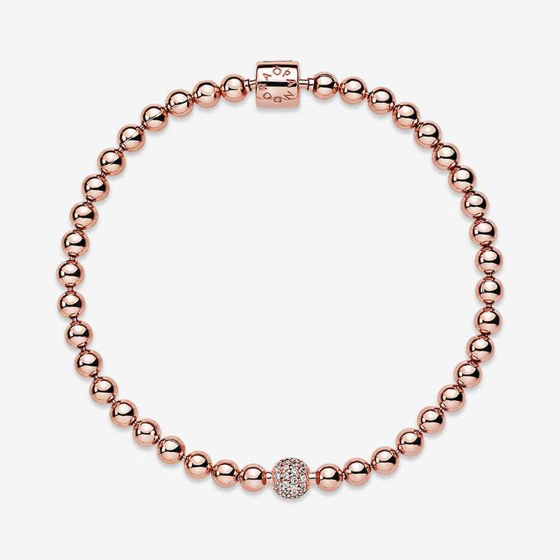 Pulseira Esfera Brilhante - Wayne  Joias