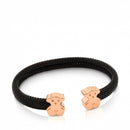 Pulseira Aberta Vermeil Rose Ursos