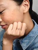 Anel Solitario Real Rose