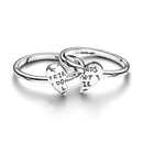 Anel Stranger Things Coracao Friends Dont Lie