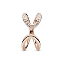 Anel Aberto Rose Infinito Brilhante - aphrodite