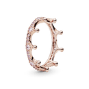 Anel Rose Coroa Da Princesa - Wayne  Joias