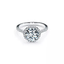 Anel de Noivado Brilhante Soleste