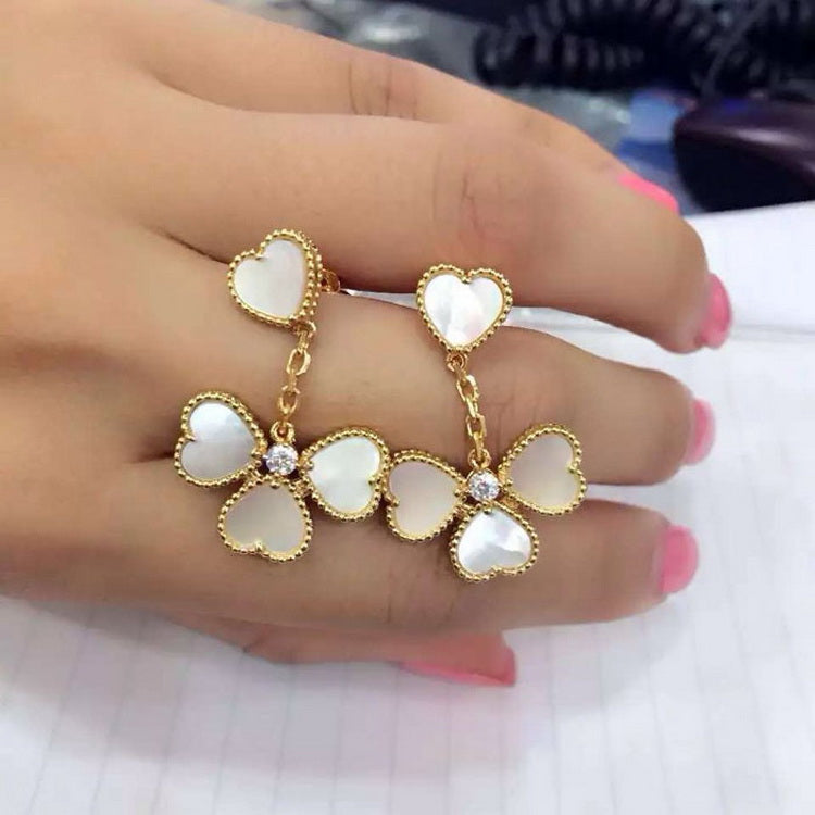 Brincos Sweet Effeuillage