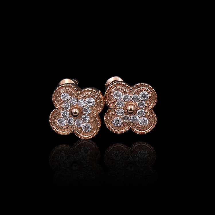 Brincos Vintage Alhambra Brilhante