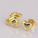 Brincos Abelha Apaixonada