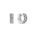 Brinco Argola de Aro Duplo em Pave - aphrodite