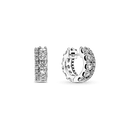 Brinco Argola de Aro Duplo em Pave - aphrodite