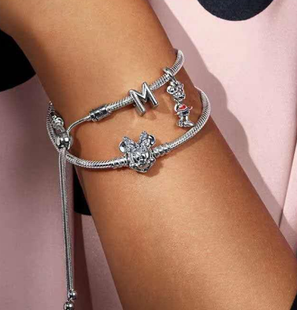 Pulseira Crie & Combine - Minnie - Wayne  Joias