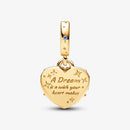 Charm Duplo Carruagem da Cinderela