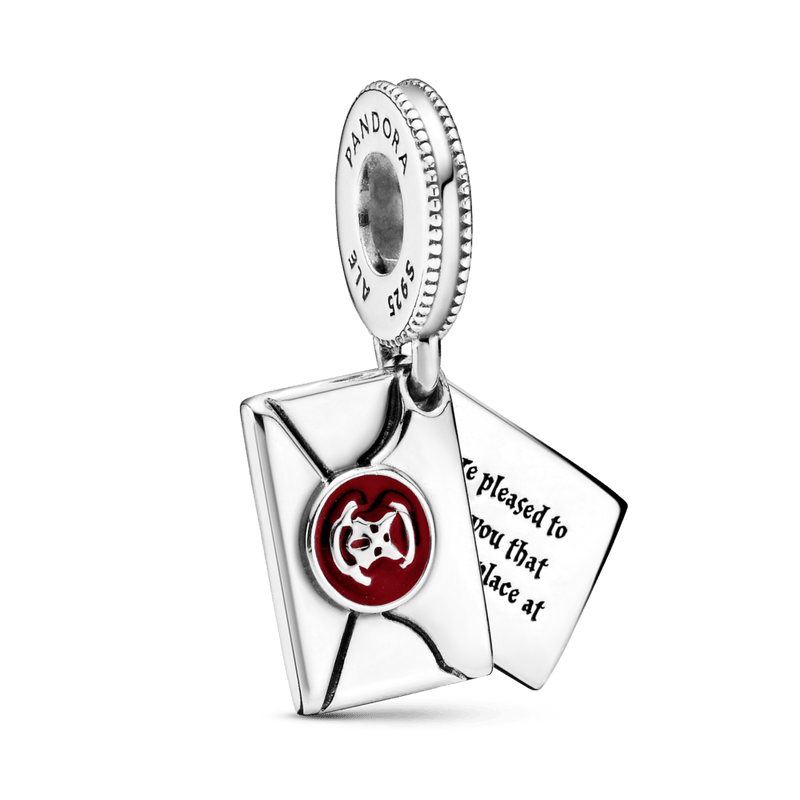 Charm Pendente Carta De Hogwarts - Harry Potter 