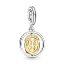 Charm Pendente Giratório Coruja Edwiges e Plataforma- Harry Potter