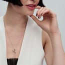 Colar Coração em Forma Orgânica