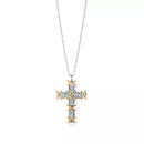 Colar Cruz Dez Pedras