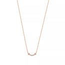 Colar Smile T com Brilhantes - Pequeno