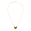 Colar Vintage Lucky Butterfly Brown