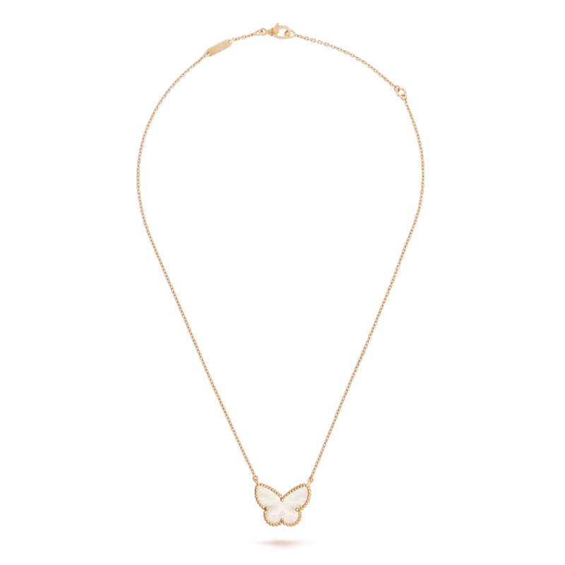 Colar Vintage Lucky Butterfly Cream