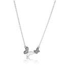 Colar Borboleta Brilhante -