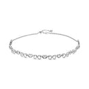 Colar Choker Coração Romântico -