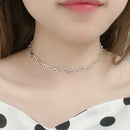 Colar Choker Coração Romântico -
