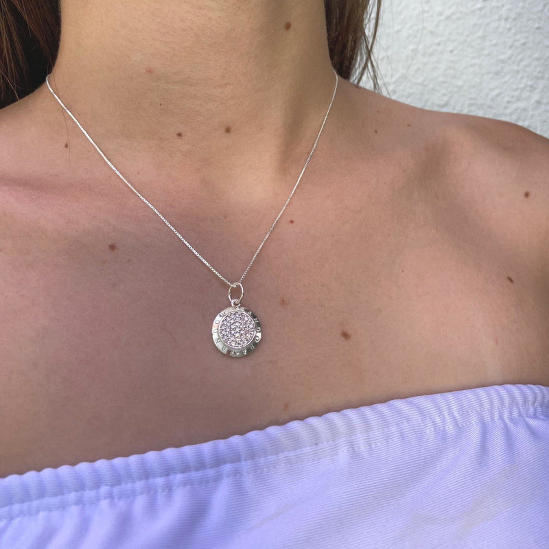 Colar Circulo Cravejado - 
