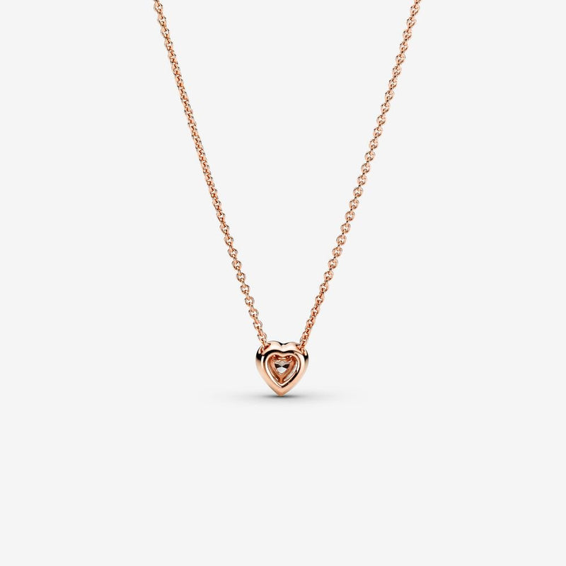 Colar Collier de Coração Espumante