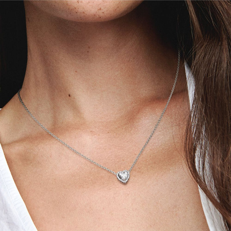 Colar Collier de Coração Espumante