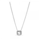 Colar Halo Quadrado Brilhante - 