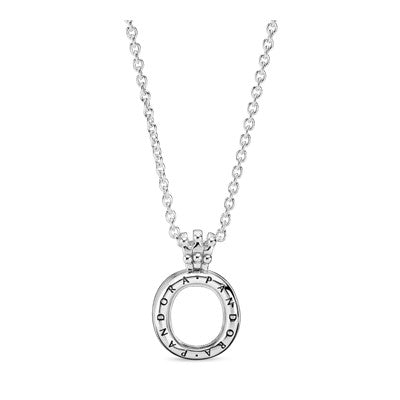 Colar O da Coroa Lockets - 