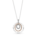 Colar Signature Circulo em Dois tons - aphrodite