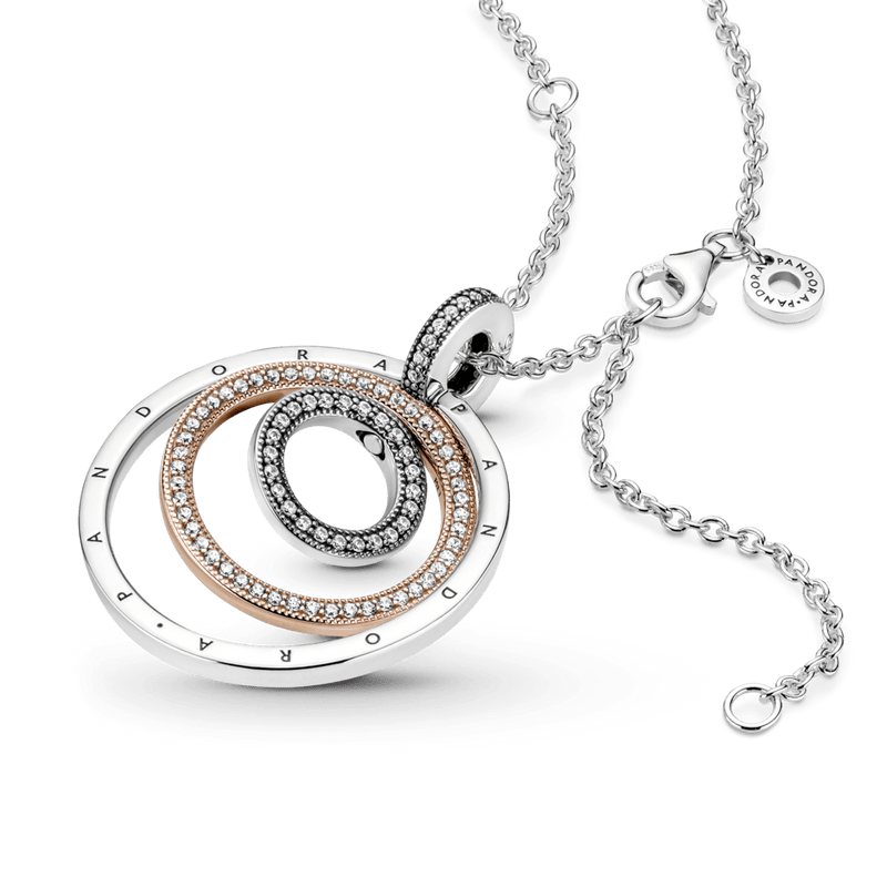 Colar Signature Circulo em Dois tons - aphrodite