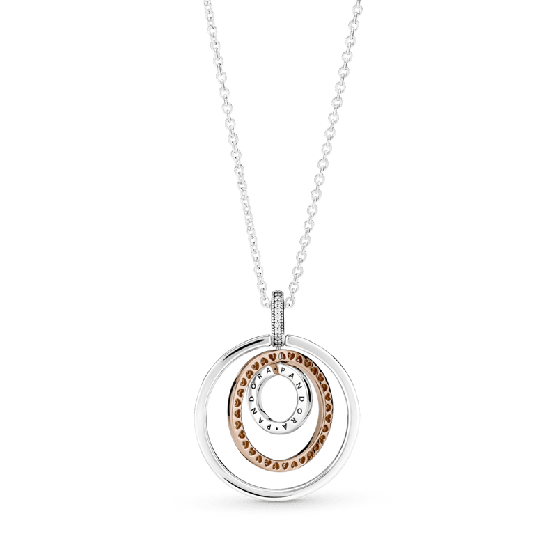 Colar Signature Circulo em Dois tons - aphrodite