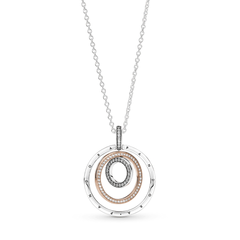 Colar Signature Circulo em Dois tons - aphrodite