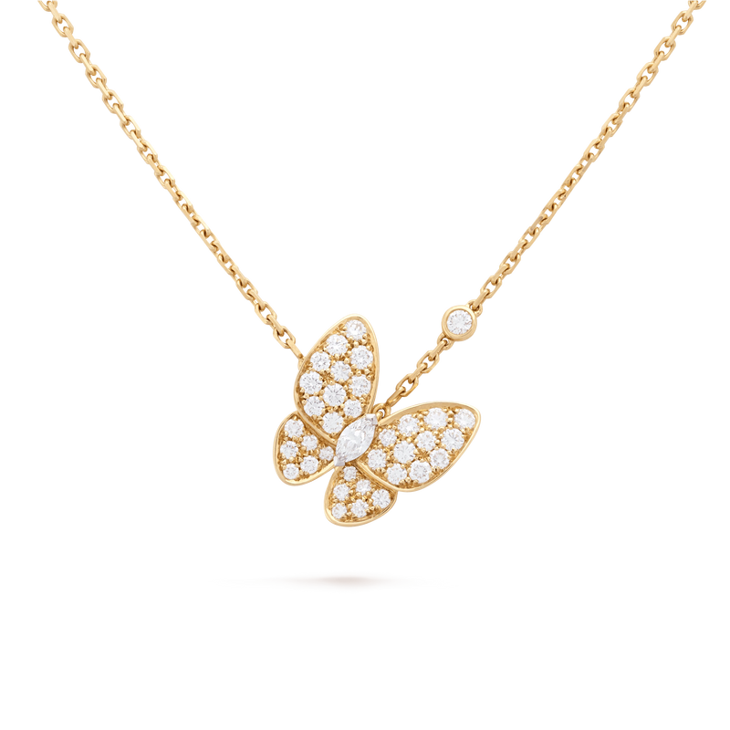 Colar Two Butterfly Colors