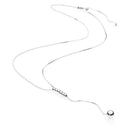 Colar em Y com Esferas -