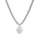 Colar de Contas com Coração