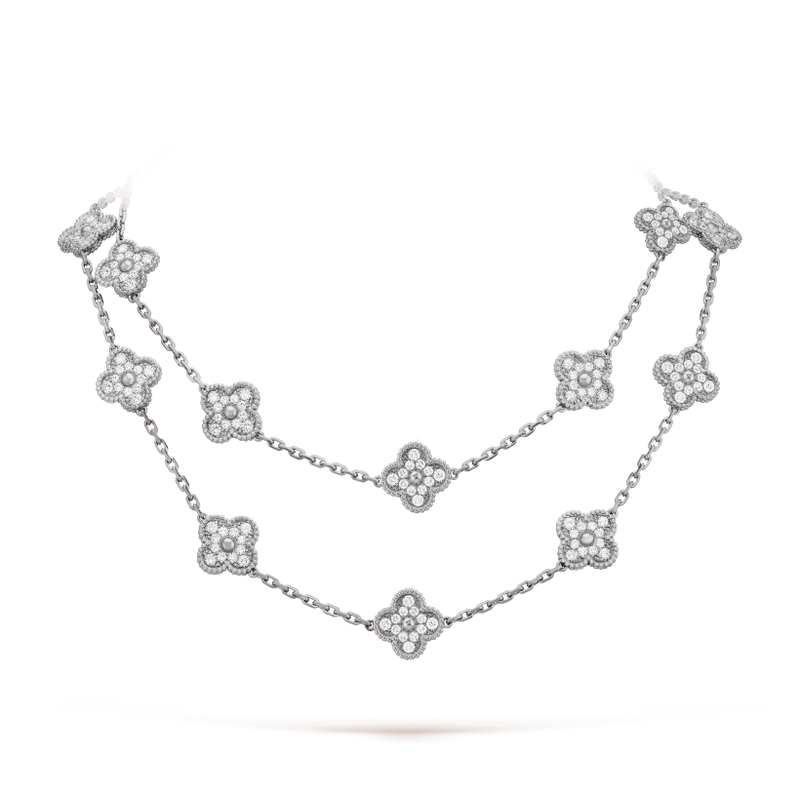 Colar longo Vintage 20 Trevos Shine