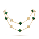 Colar longo Vintage 20 Trevos Shine