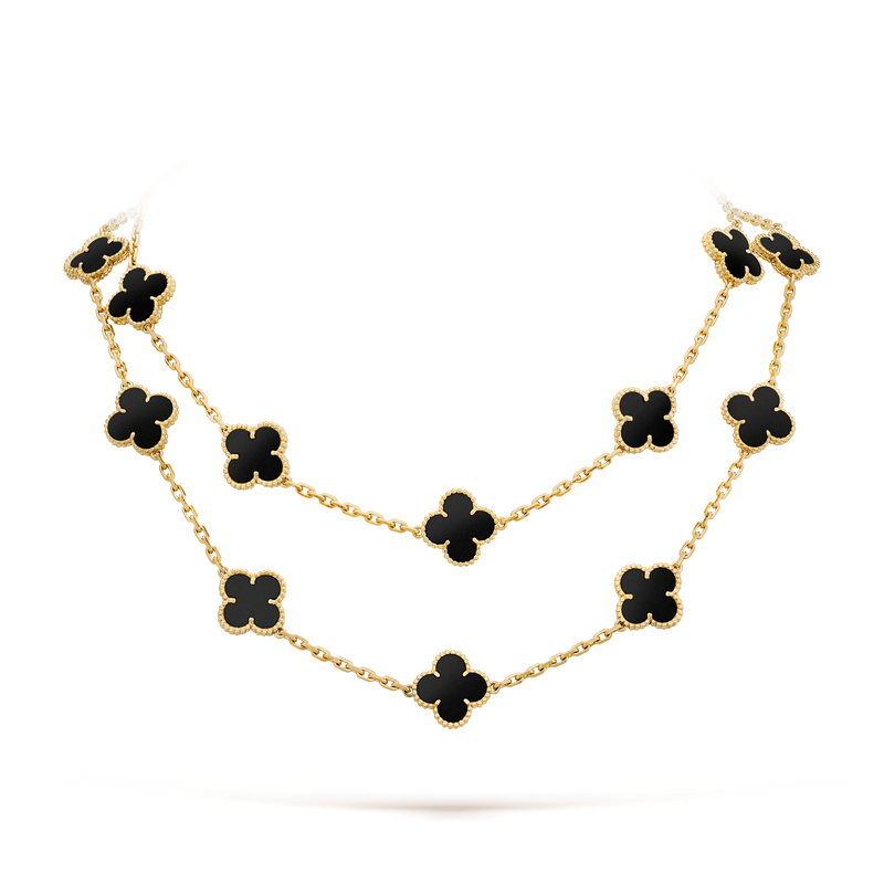 Colar longo Vintage 20 Trevos