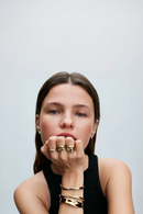 Anéis Empilhado em Forma Orgânic