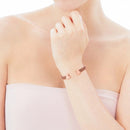 Pulseira Aberta Vermeil Rose Ursos