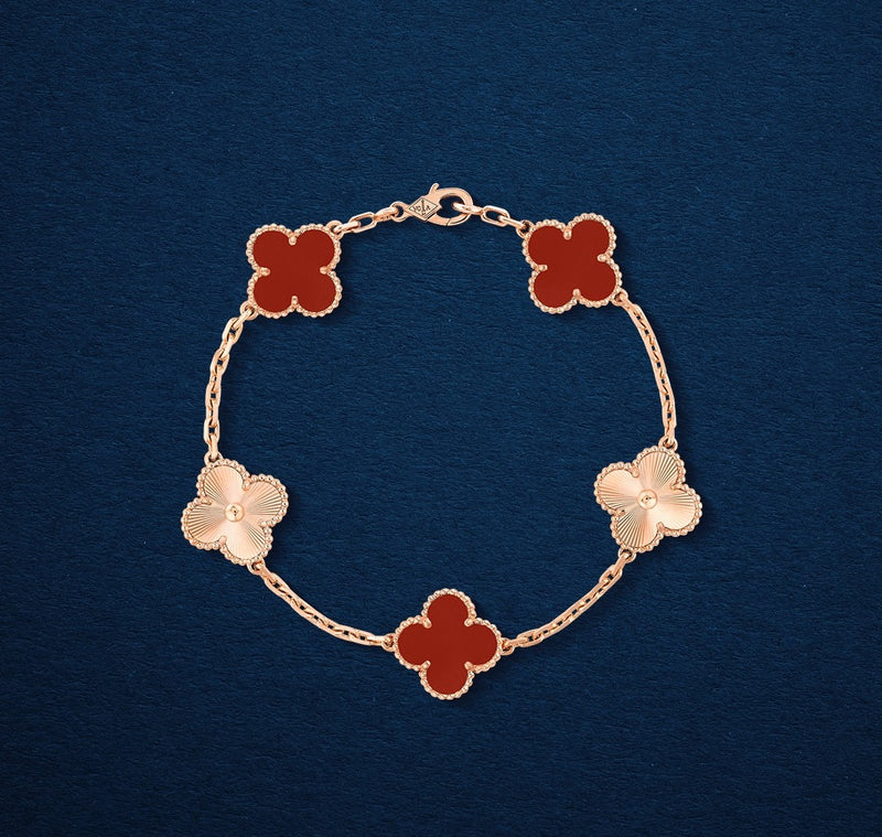 Pulseira Alhambra Guilloche Shine