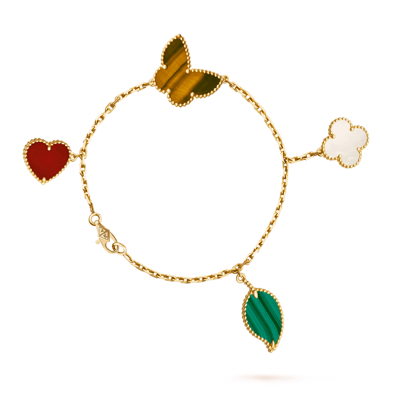 Pulseira Heart and Butterfly