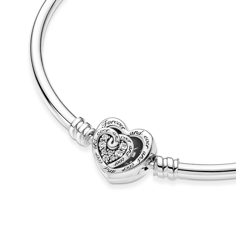 Pulseira Entrelaçados Infinitos Corações