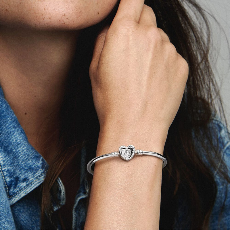 Pulseira Entrelaçados Infinitos Corações
