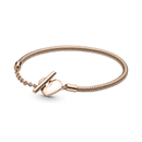 Pulseira Fecho Coração em T