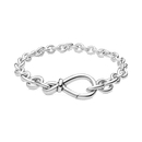 Pulseira Fecho Infinito Assimetrico