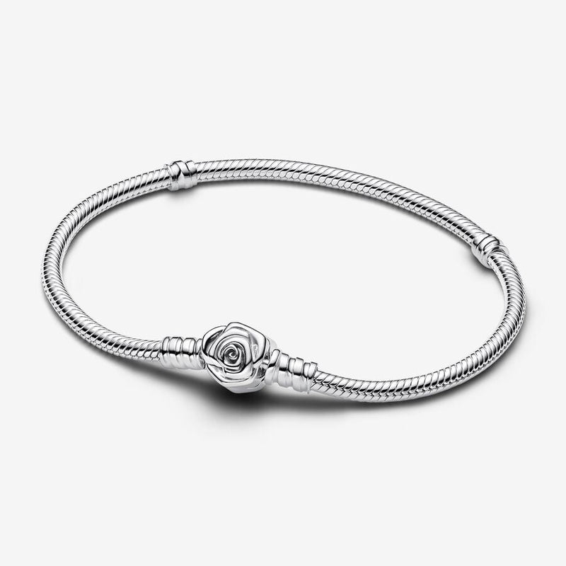 Pulseira Fecho em Rosa