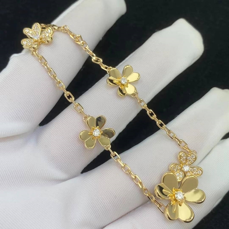 Pulseira Frivole 5 Flores